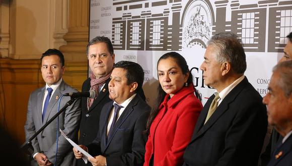 Alianza Para el Progreso pidió al Gobierno llegar a consensos políticos con las bancadas. (Foto: Congreso)