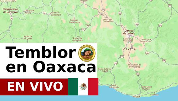 Consulta el reporte oficial del Servicio Sismológico Nacional (SSN) sobre los últimos temblores en Oaxaca | Crédito: Google Maps / Composición