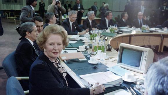 Margaret Thatcher. (Foto: AFP).
