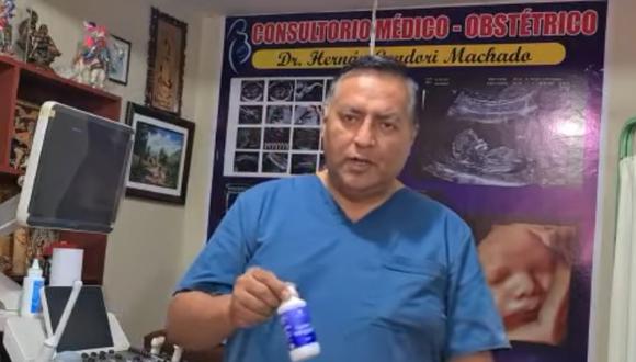 El flamante ministro de Salud Hernán Condori Machado ha promocionado el consumo de productos sin evidencia científica, asegurando que pueden curar diversos males. (Captura de Internet)