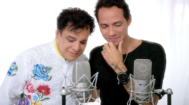 Juanga repitió el plato en la salsa y buscó a Marc Anthony para cantar juntos el tema “Yo te recuerdo”. El primer sencillo del cantante puertorriqueño fue, precisamente, un cover de un tema de Juan Gabriel: “Hasta que te conocí”.