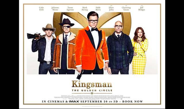 FOTO 7 | En el quinto lugar de las más vistas quedó "Kingsman: el círculo dorado". El fin de semana recaudó US$ 8.1 millones y US$ 80 millones en las tres semanas que lleva en salas. El realizador británico Matthew Vaughn dirige a Colin Firth, T