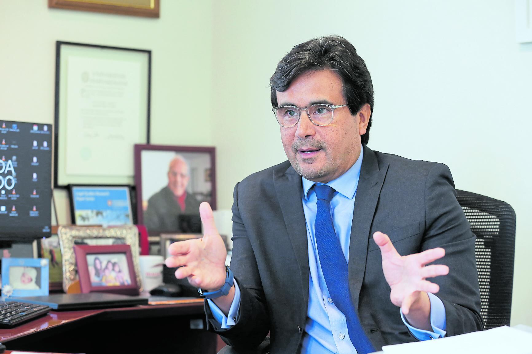 Urgencia. José Daniel Amado considera que hay una necesidad de mejorar la defensa del Estado. (Foto: GEC)