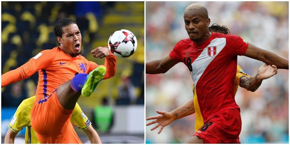 Virgil van Dijk y André Carrillo son los jugadores más caros de cada equipo (Foto: AFP - Getty Images).