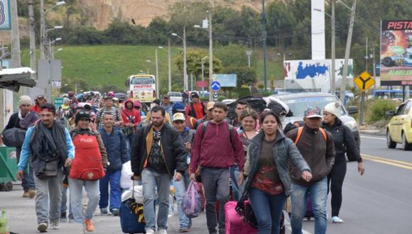 El alto comisionado para los refugiados, Filippo Grandi, y el director de la OIM, William Swing, dijeron que les preocupa las nuevas medidas migratorias en Perú y Ecuador, para los venezolanos. (Foto: EFE)