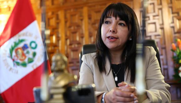 Mirtha Vásquez dijo creer que la designación del congresista de Perú Libre como primer ministro genera “una innecesaria tensión” con el Legislativo. (Foto: GEC)