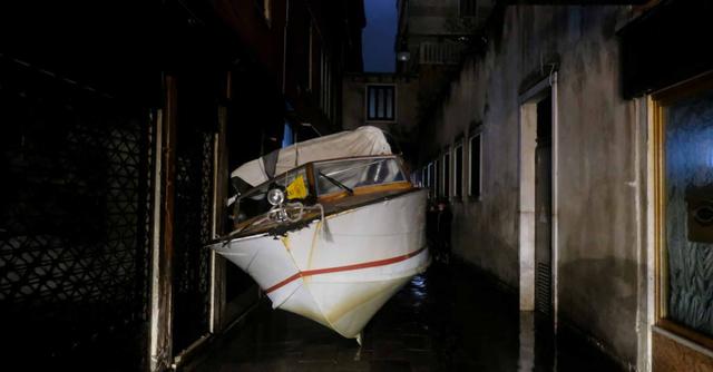 FOTO 14 | Inundaciones de Venecia
(Foto: Manuel Silvestri / Reuters).