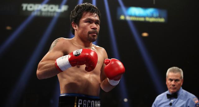 En el puesto 8 está el boxeador Manny Pacquiao con una suma de $435m. (Foto: AFP)