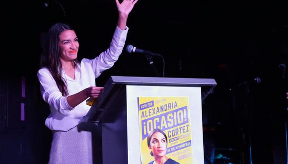 Alexandria Ocasio-Cortez , demócrata.