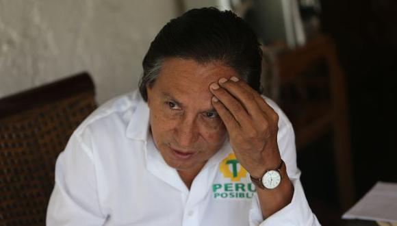 Alejandro Toledo, el exmandatario peruano ingresó a la política con su agrupación Perú Posible. (Luis Centurión)