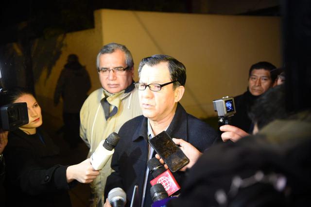 El ministro del Interior, Mauro Medina, destacó la participación del personal de la División de Investigaciones de Alta Complejidad (Diviac). (Mininter)