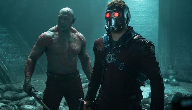 La discusión entre Drax y Star Lord marcaría un tenso momento en el relanzamiento del filme. (Foto: Marvel Studios)