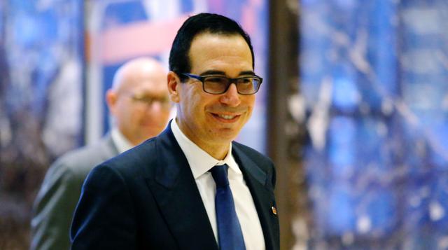 7. Steven Mnuchin asumirá la Secretaria del Tesoro. Este exbanquero de Goldman Sachs tiene 53 años y no solo tiene lazos con Walla Street sino también con Hollywood, ya que fue productor de películas como "Avatar" y "X-Men". Durante la