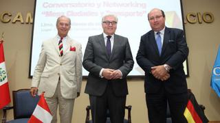 Canciller alemán visitó Perú para promover inversión en soluciones tecnológicas