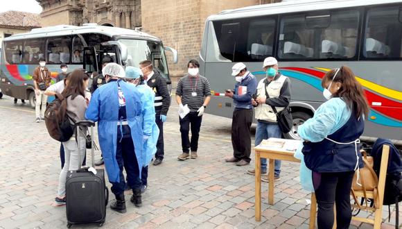 Cusco. Turistas mexicanos varados en la Ciudad Imperial retornaron a su país. (GEC)