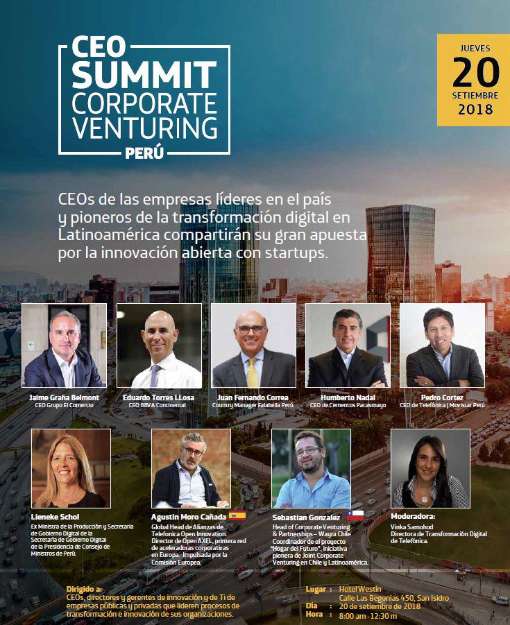 CEO SUMMIT CORPORATE VENTURING