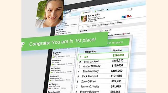 Salesforce, un conjunto de herramientas utilizadas por personal de ventas y marketing para el seguimiento de sus clientes, clientes potenciales y contratos (una categoría de producto conocido como la gestión de relaciones con clientes o CRM) y la creación