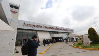 Aeropuerto de Arequipa ampliará horario de atención desde este sábado 