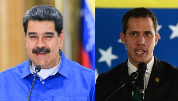 Un tribunal de comercio de Londres empezó a examinar este lunes a quién, entre Nicolás Maduro y Juan Guaidó, considera legítimo representante del pueblo de Venezuela. (AFP)
