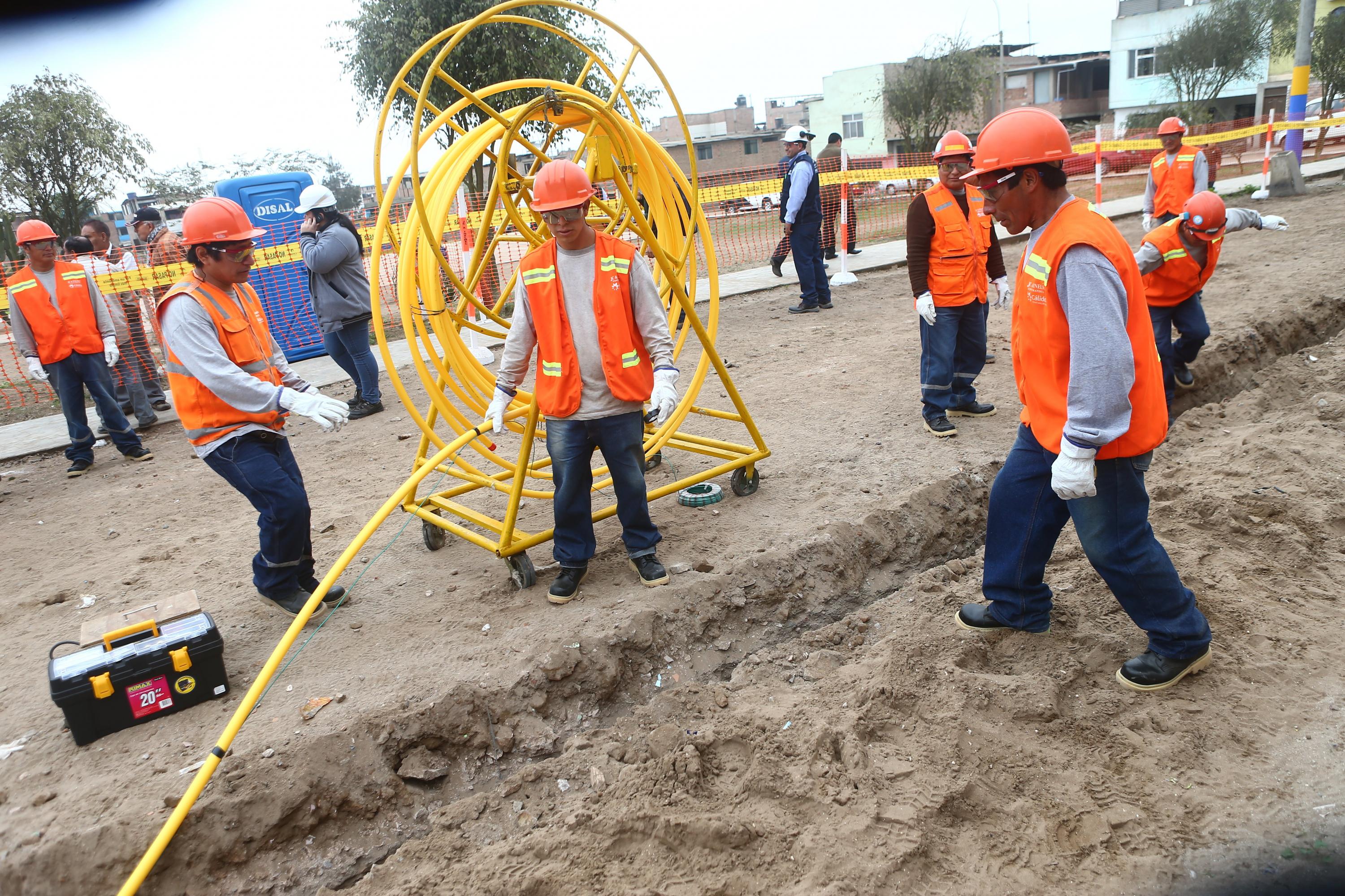 El gas natural llega a más de 3.5 millones de personas, según el MEM. (Foto: GEC)