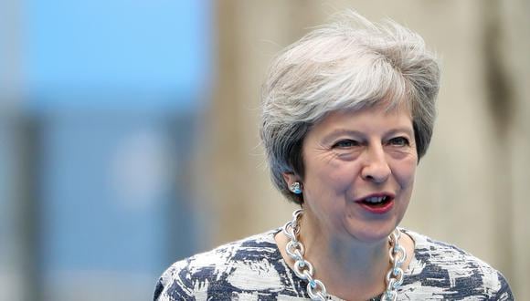 La primera ministra británica, Theresa May, publicó su plan para el Brexit. (Foto: AFP)