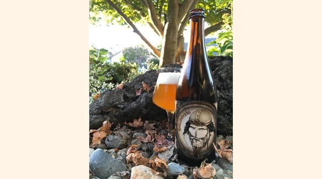 Jester King, Gotlandsdricka. Las cervezas de la bucólica cervecería de hacienda texana Jester King se inspiran tanto en la historia de la cerveza como en los paisajes naturales que la rodean. Para Gotlandsdricka, “Bebida de la Tierra de los Godos”, la met