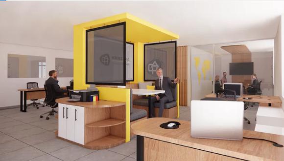 El diseño de oficinas aumenta la productividad de trabajadores y genera imagen de marca de la empresa. (Foto: Gasco Correa)