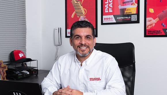 Luis Felipe Cava, CEO de Paletas Factory, cuenta que la marca empezó a funcionar en el canal tradicional en Lima; ya luego fueron homologándose y desarrollando un producto dirigido al sector retail. . (Foto: Cortesía)