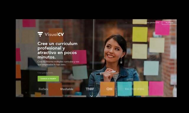FOTO 4 | Visual CV
Ofrece a los usuarios diversas opciones de plantillas, con la posibilidad de crear versiones personalizadas. Además permite realizar un seguimiento, desde el sitio, cada vez que el CV es descargado o visualizado en línea. Está disponible en ocho idiomas. (Foto: captura de pantalla)