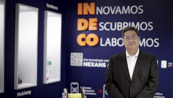 Alex García, gerente general de Indeco by Nexans, reveló que la compañía analiza el mercado regional para proyectos de energías renovables por su mayor desarrollo en el sector. (Foto: GEC)