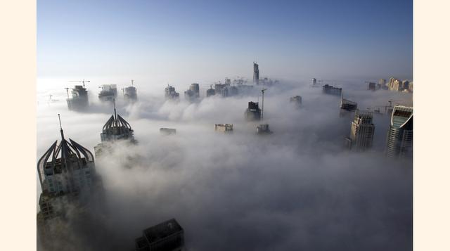 Estas fotos de Dubai, tomado desde el cielo deslumbrante muestran las  proezas arquitectónicas de la ciudad.