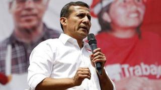 Ollanta Humala espera respeto al espacio del Estado