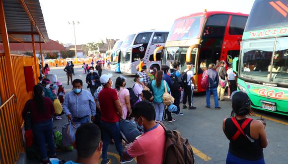 En el norte peruano el número de viajes llegó a 800 con un total de 52,800 pasajeros movilizados en ambos días. (Foto: Referencial)