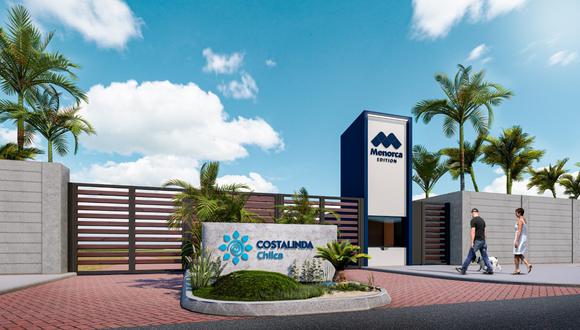 Menorca Inversiones alista la expansión de su proyecto de lotes para casas de playa “Costalinda”, ubicado a la altura del KM 65 de la Panamericana Sur, en Chilca. (Foto: Menorca Inversiones)