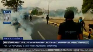 Cancillería: "No admitimos una intervención militar extranjera de ninguna naturaleza en Venezuela"