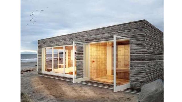 BERT Y MAY LITTLE BOX. Esta lujosa casa cuadrada tiene 205 pies cuadrados (19 m²) y es fabricada por Bert & May. No tiene cocina, pero es bastante amplia.