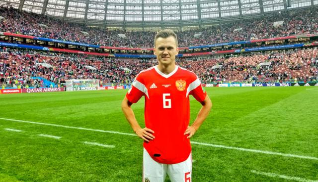 FOTO 7 | Denís Chéryshev. Una de las revelaciones del Mundial fue este mediocampista ruso que se encuentra posicionado en el cuarto lugar de la tabla con tres goles. (Foto: laverdadnoticias)