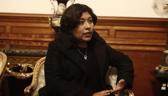 Fiscalía abre investigación contra la ministra Bettsy Chávez Foto: archivo GEC