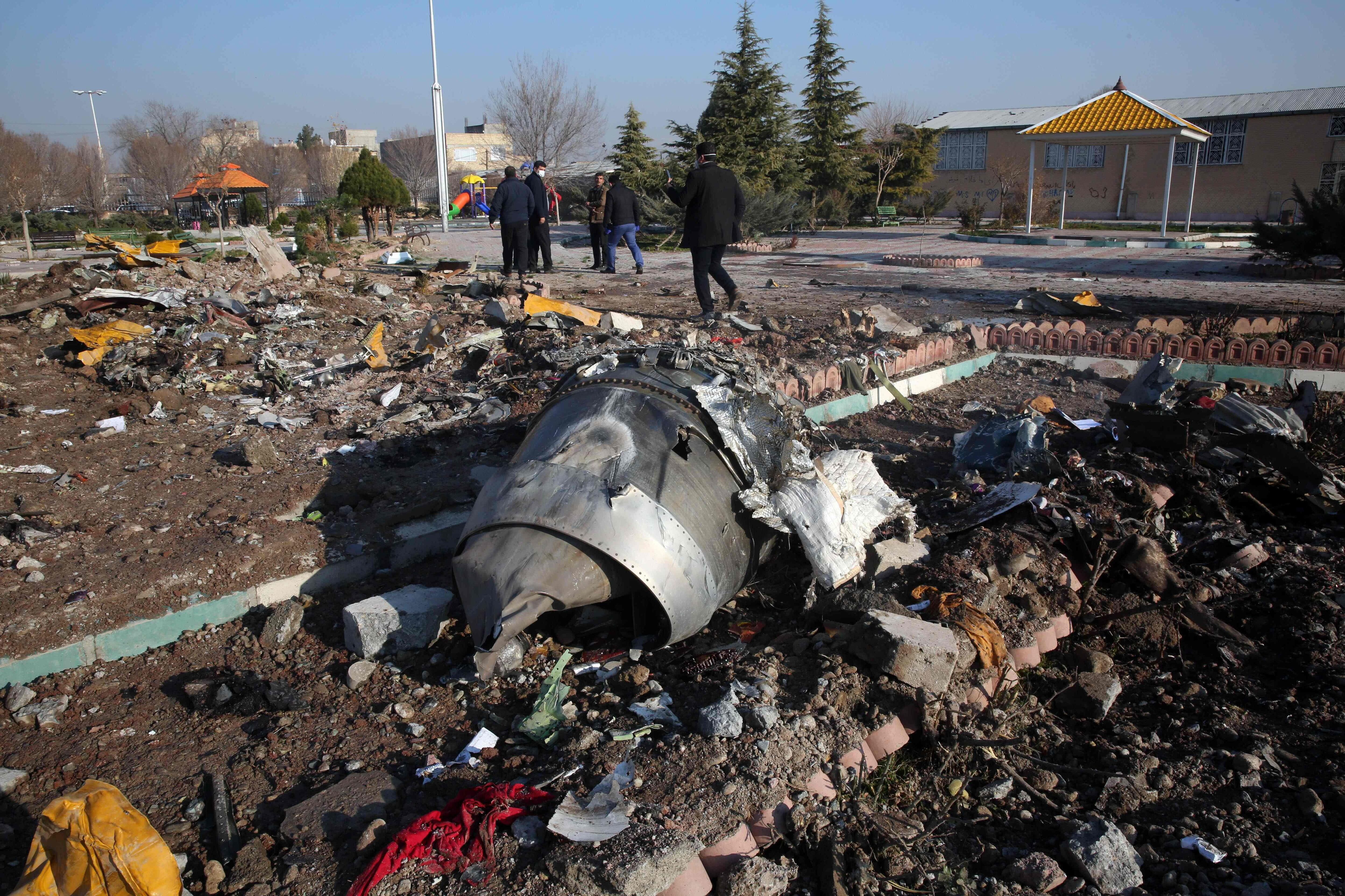 Irán reconoce que derribó avión de Ukraine International Airlines “involuntariamente”. (Foto: AFP)