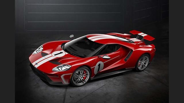 FOTO 1 | Se trata de una edición limitada del modelo GT de Ford, que se inspiró en el modelo de carreras GT40 Mk.IV con el que A.J. Foyt y Dan Gurney ganaron Le Mans en 1967. (Foto: Megaricos)