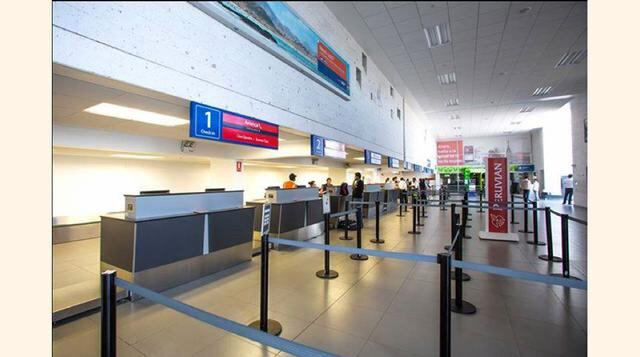 Estos son los counters de atención a los pasajeros en la actualidad. La oferta comercial también se configuró de forma que sea más acorde a las necesidades del perfil del pasajero.