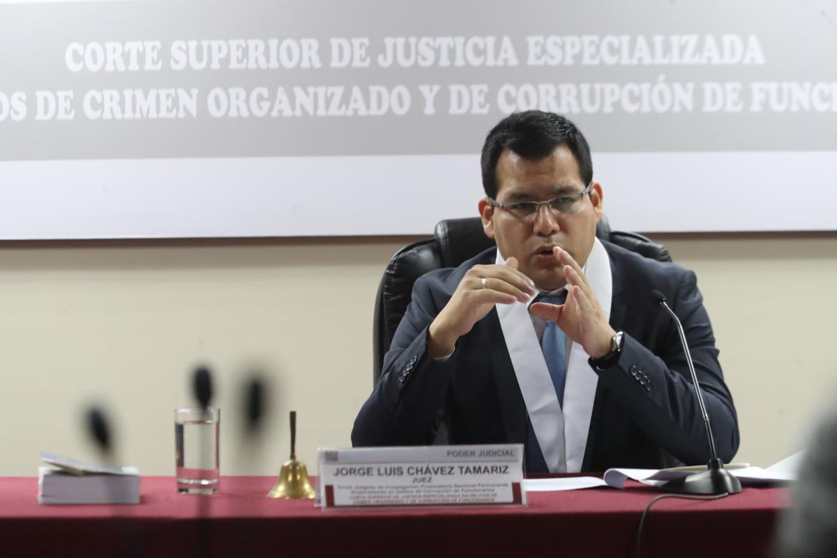 Jorge Chávez Tamariz, juez del caso Arbitrajes a favor de Odebrecht. (Foto: GEC)