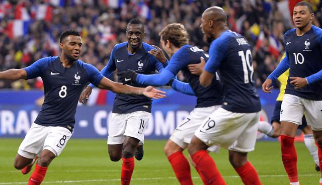 FOTO 10 | Francia terminó en el puesto 28 en esta categoría, promediando 101 kilómetros por partido. Argentina, Nigeria, México y Panamá fueron los únicos equipos que completaron menos de 100 kilómetros por partido. (Foto: FIFA)
