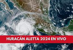 Huracán Aletta 2024 EN VIVO - cuándo empieza, estados afectados en México y cómo ver su trayectoria