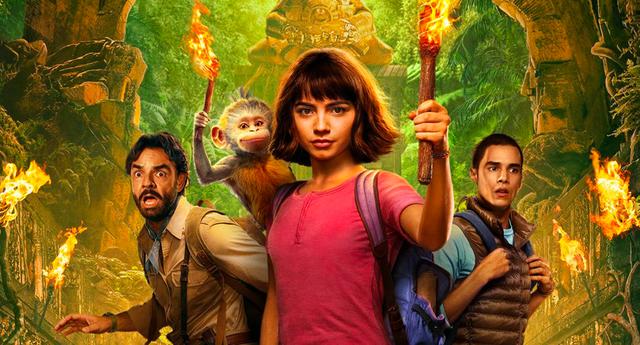 Foto 7 | "Dora y la ciudad perdida", una película de aventuras para niños y adaptada de la conocida serie animada "Dora la exploradora", ocupó la séptima posición con US$ 8.5 millones. (Foto: Paramount)