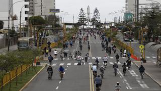 Av. Brasil: volverán a cerrar carril central todos los domingos para uso exclusivo de peatones y ciclistas