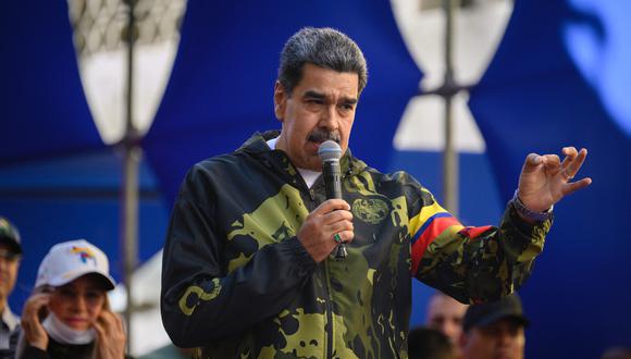 El presidente de Venezuela, Nicolás Maduro. (Foto de Gabriela Oraá y DAVID MARIS / AFP).