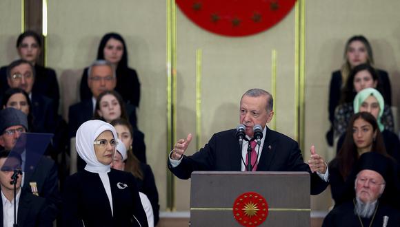 El nuevo gabinete se reunirá por primera vez el martes. (Foto de Folleto / Oficina de prensa de la República de Turquía / AFP)