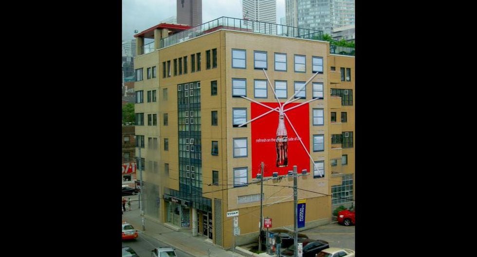 Publicidad creativa Anuncios llamativos en edificios Tendencias