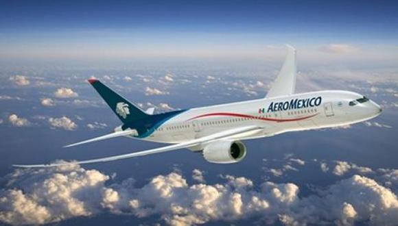 Grupo Aeroméxico. (Foto: Bloomberg)